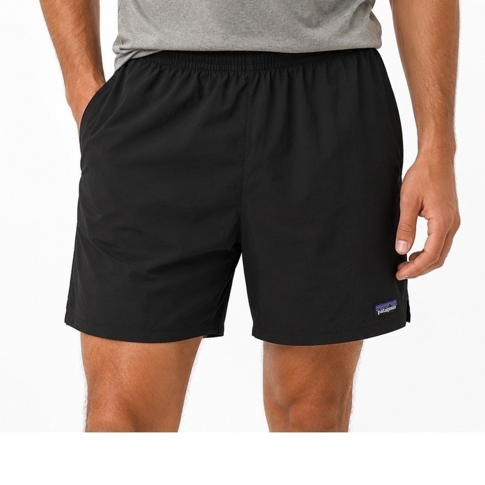 Patagonia Men's 7" Baggies Shorts Black Size XL NWT New ($69 Retail)